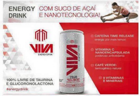 ENERGY DRINK com Suco de Açaí e Nanotecnologia!